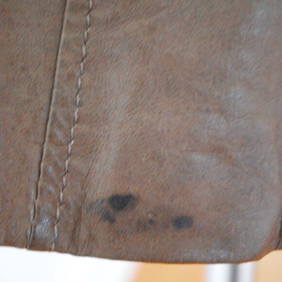 Vampy Brown Danier Leather Jacket - Picture 6 of 12